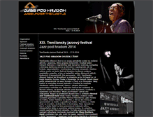 Tablet Screenshot of jazzfestival.sk